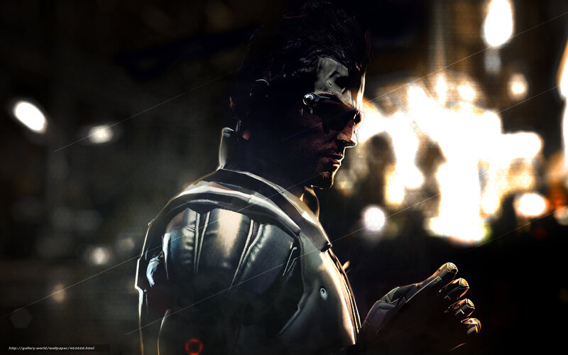 cyberpunk soldier in dark city