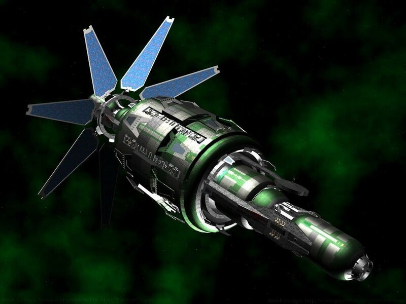 Cyberpunk Spaceship