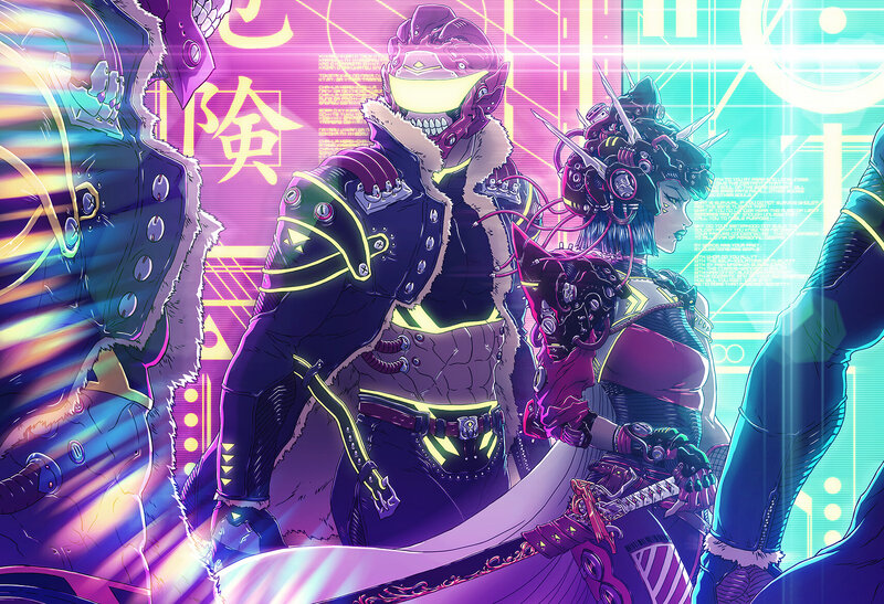 Cyberpunk Warriors