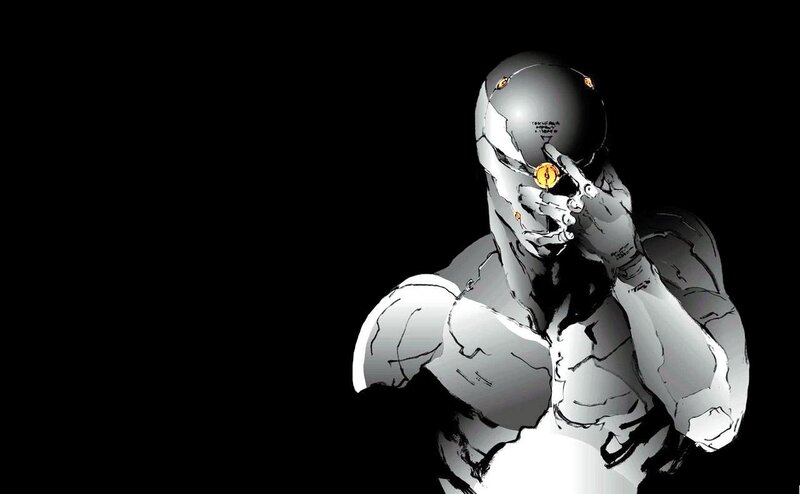 Cyborg Character — Black