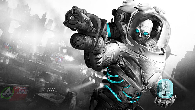 Cyborg Character in Armor — Black