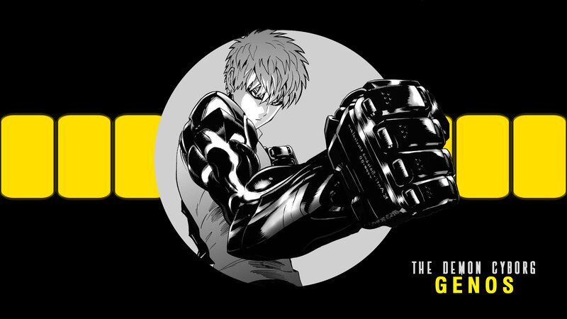 Cyborg Character Punching