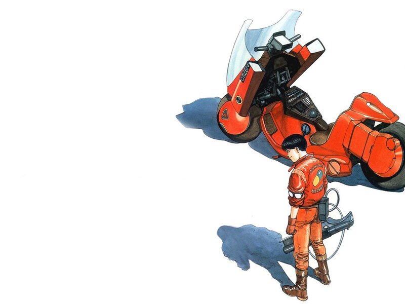 cyborg cop with motorcycle