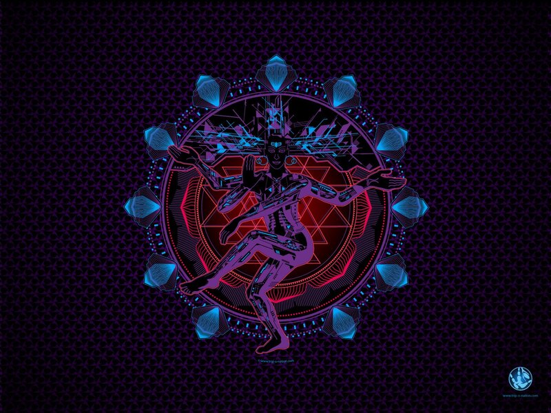 Cyborg Deity Figure