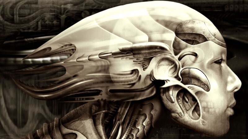 cyborg head profile