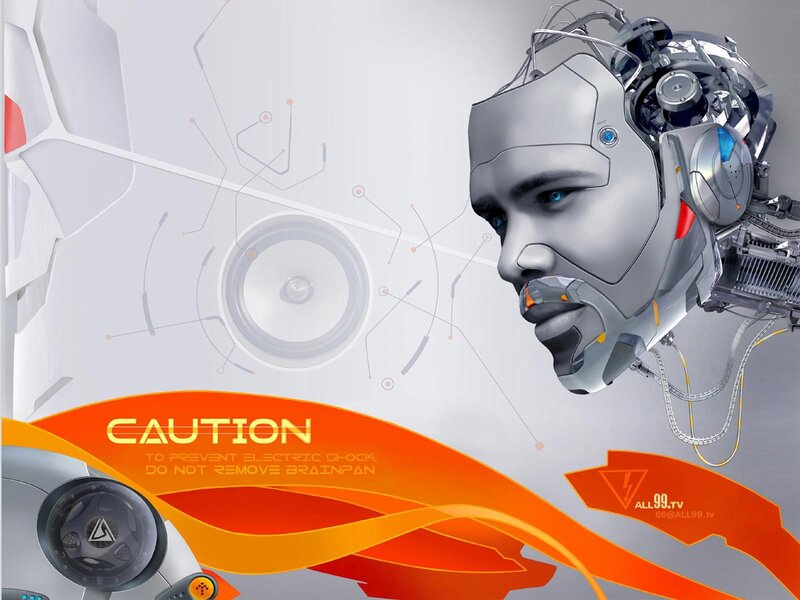Cyborg Head