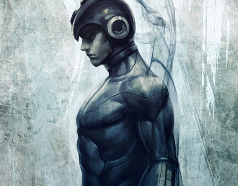 Cyborg in Profile
