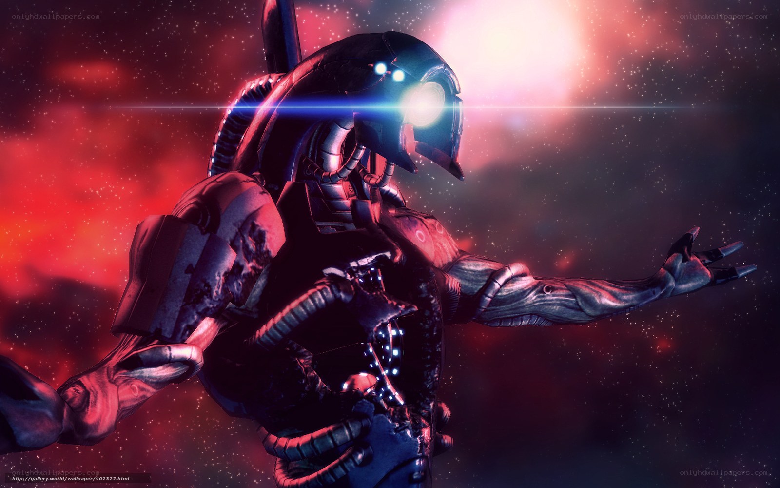 cyborg in space