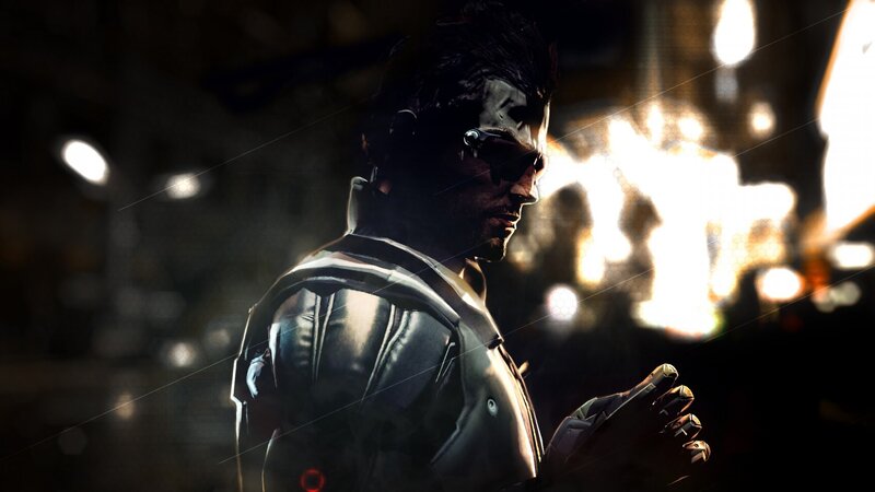 Cyborg Man in Dark Suit