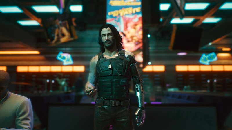 Cyborg Man in Vest