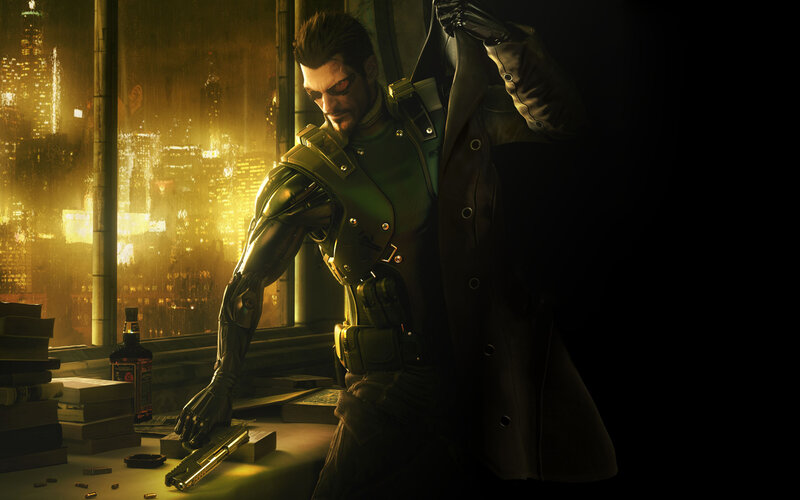 Cyborg Man with Gun