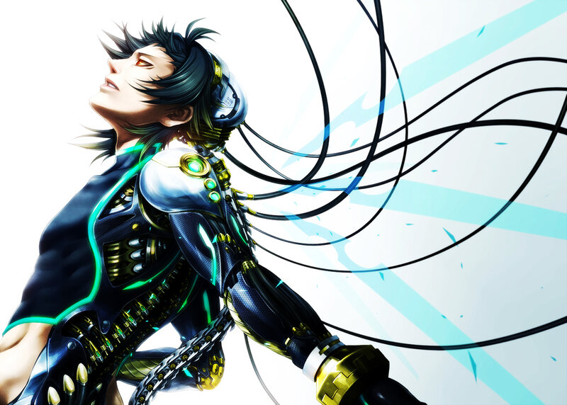 Cyborg Man with Wires