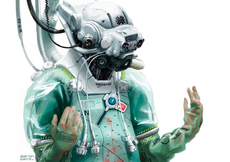 cyborg medical worker