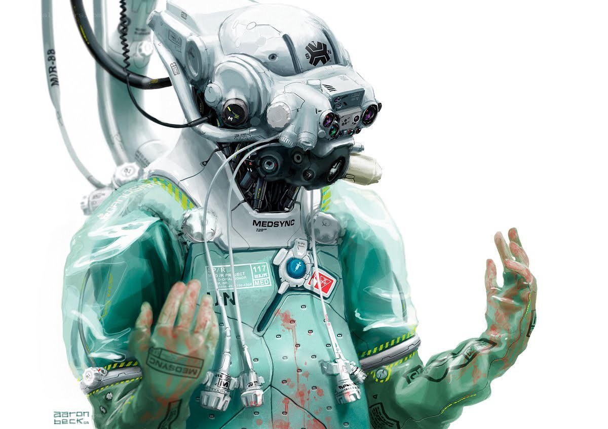cyborg medical worker