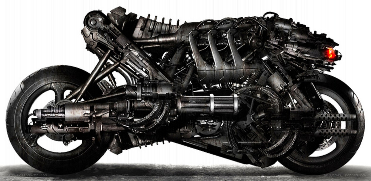 cyborg motorcycle concept