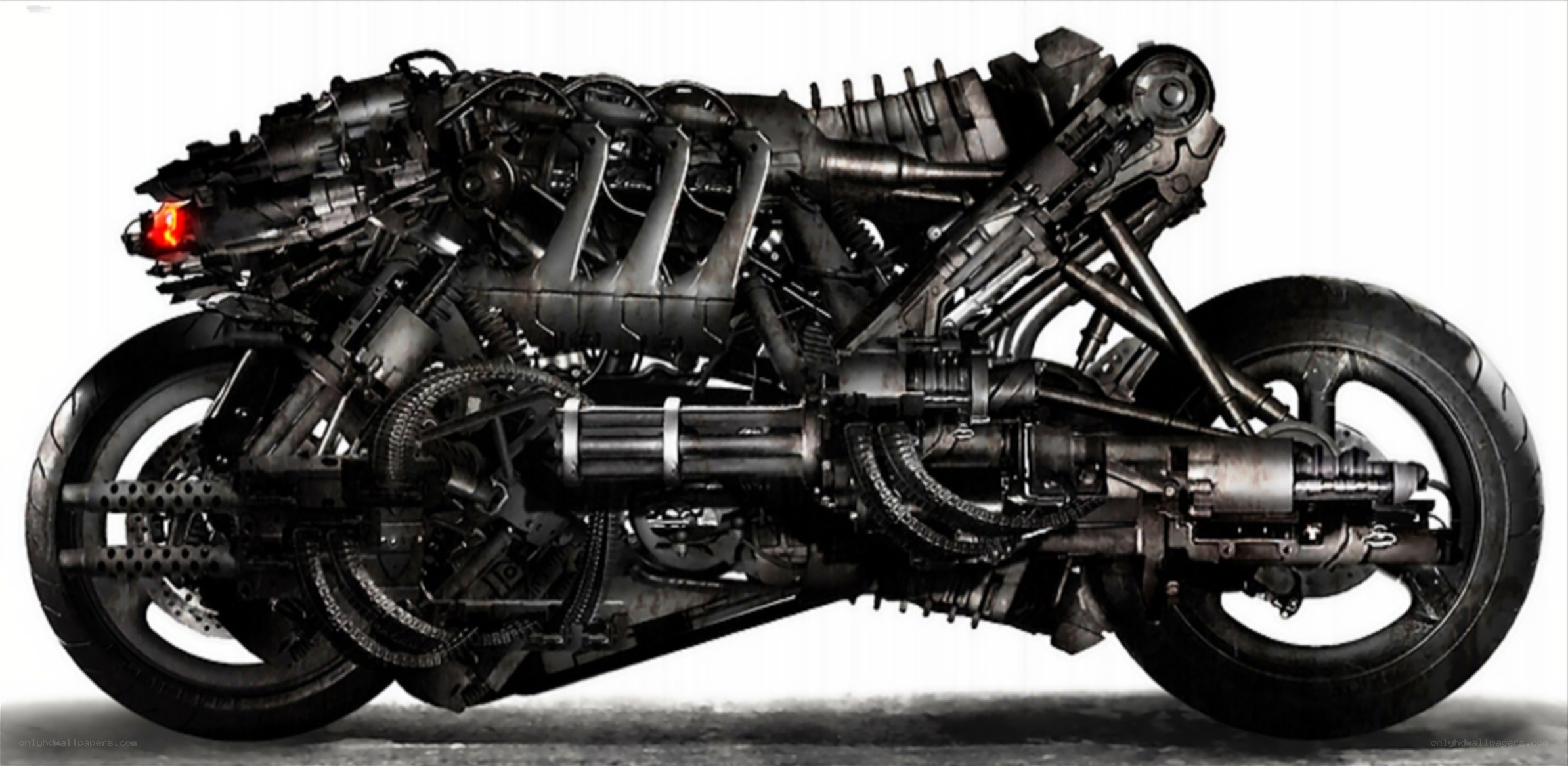 cyborg motorcycle concept