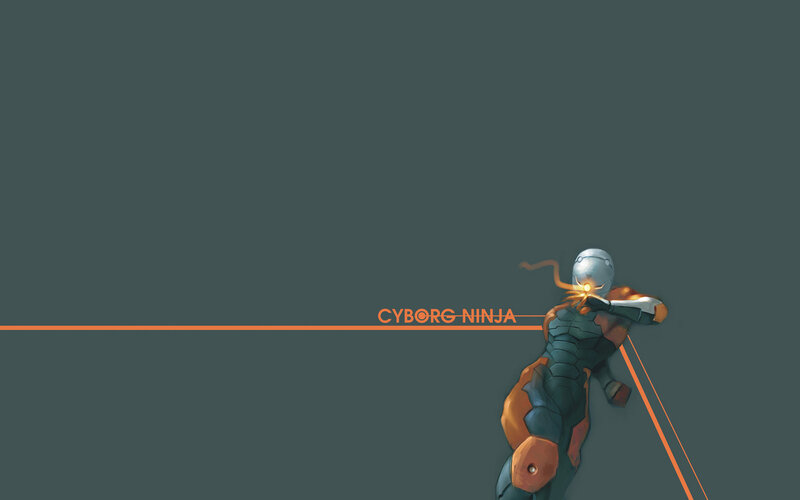 Cyborg Ninja Character Art