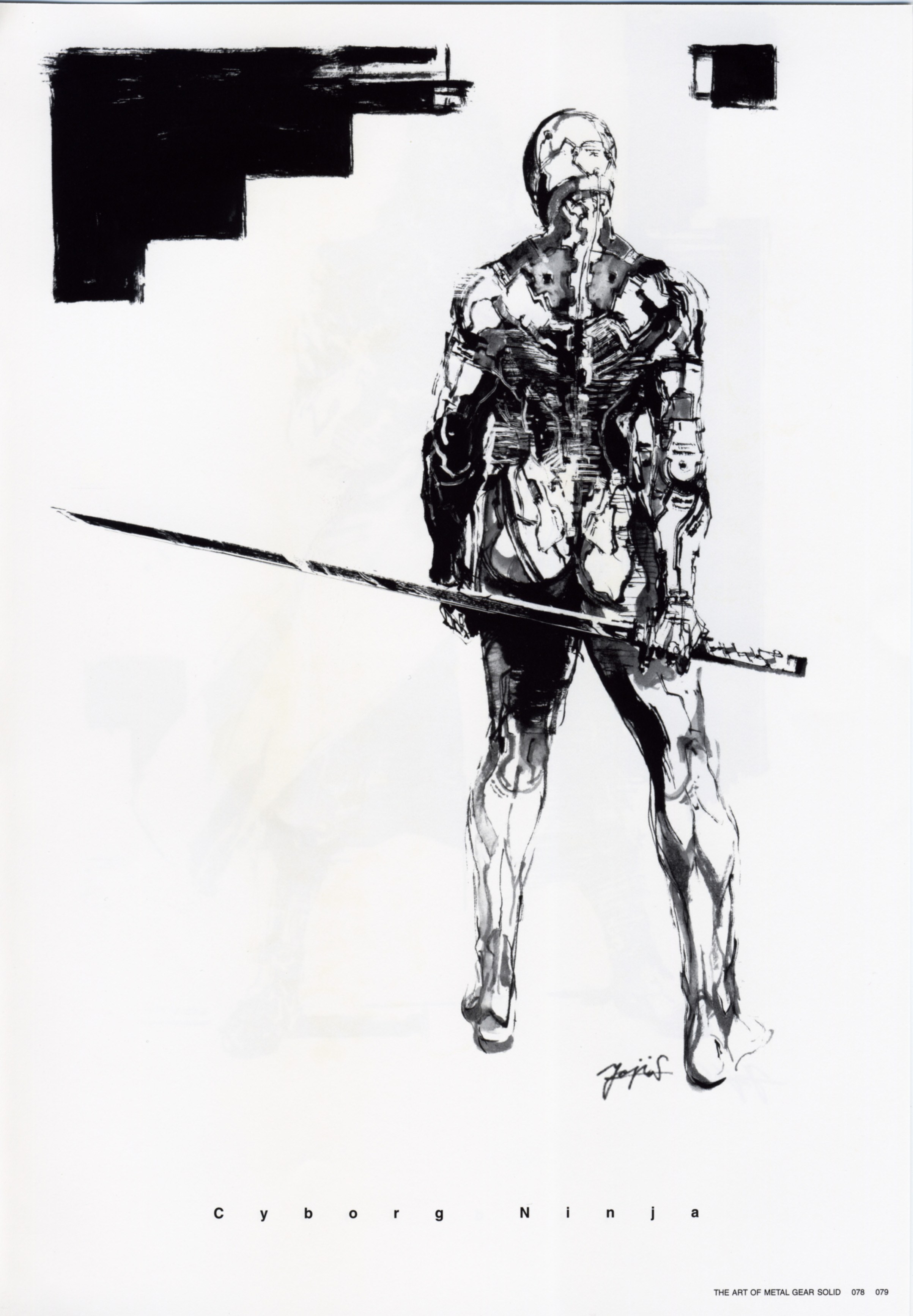 Cyborg Ninja Concept Art