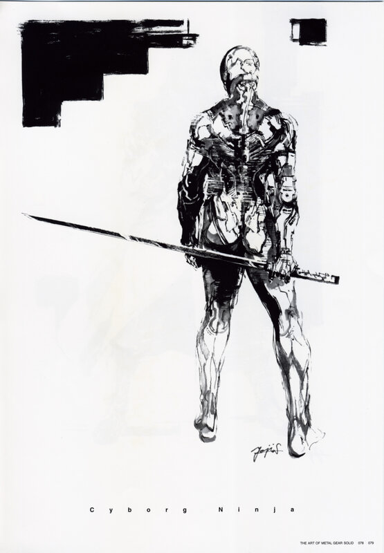 Cyborg Ninja with Sword