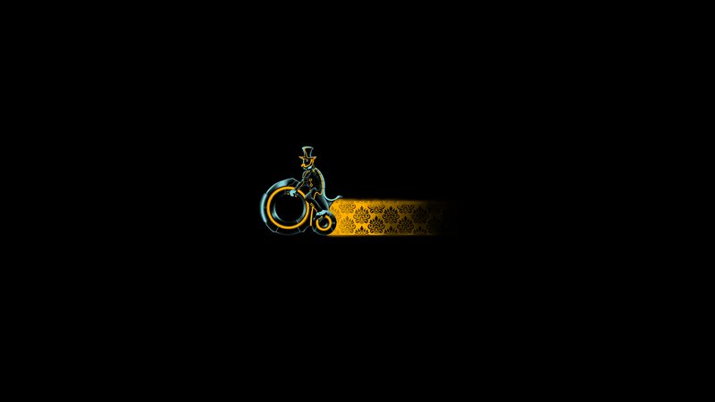 Cyborg on Motorcycle