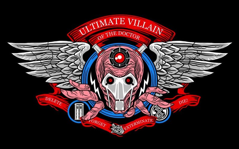 Cyborg Skull with Wings