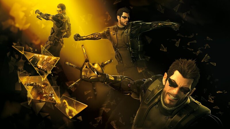 Cyborg Soldier in Action — Yellow