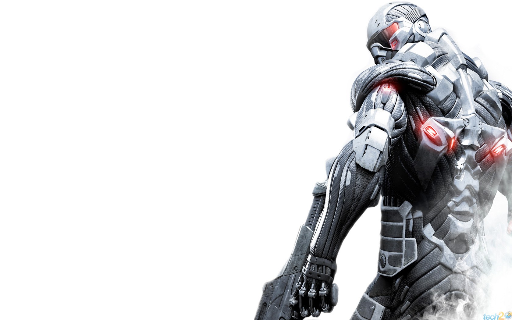 cyborg soldier in armor