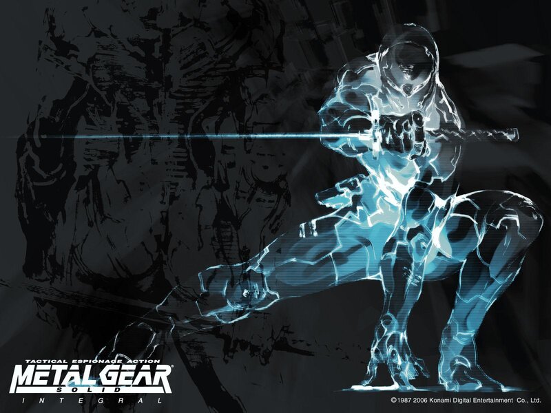 Cyborg Soldier in Combat — Blue