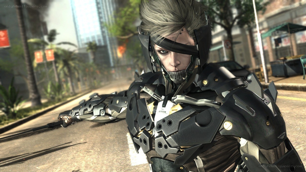 cyborg soldier in urban combat