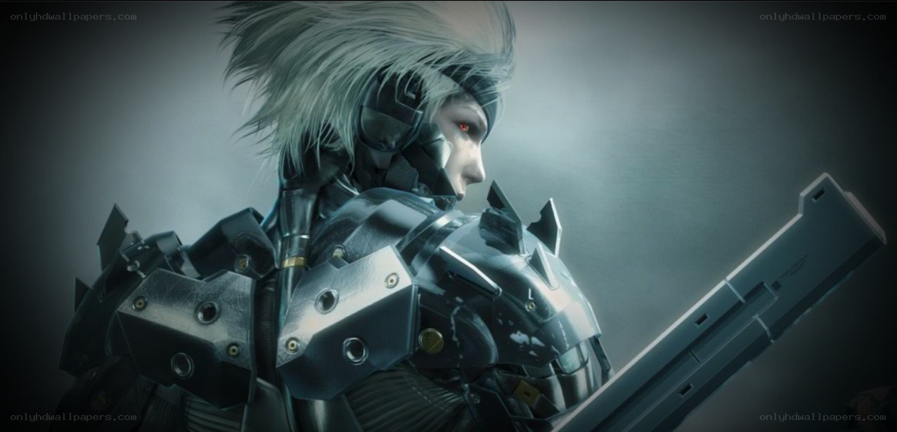 cyborg soldier with red eye
