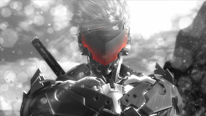 Cyborg Soldier with Red Visor