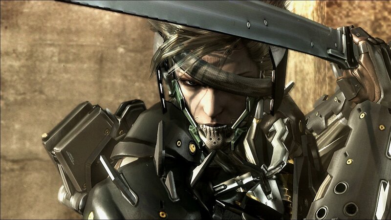 Cyborg Soldier with Sword — Gray, Intense