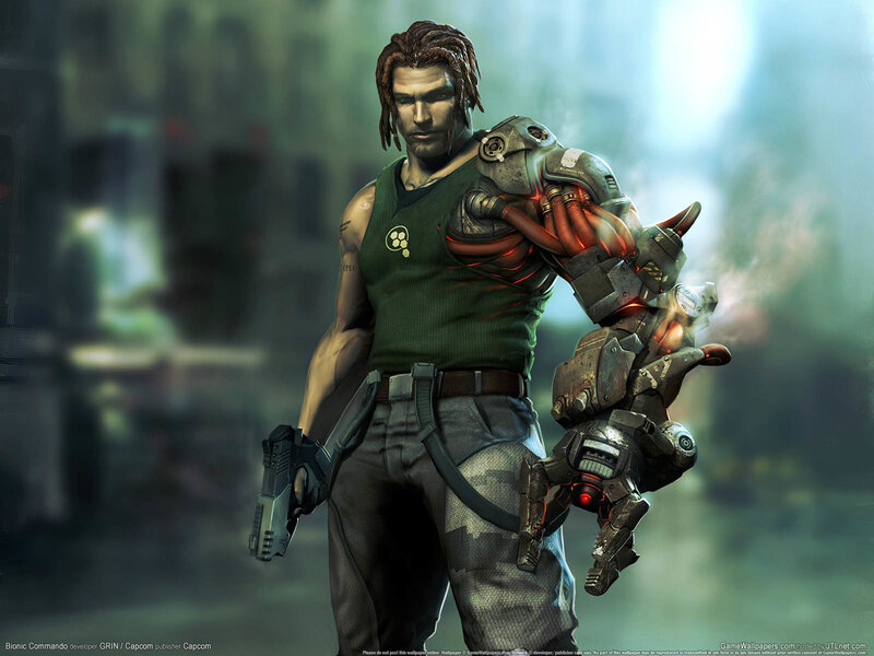 Cyborg Soldier with Weapon — Green, Dramatic, 3d Render, Gun