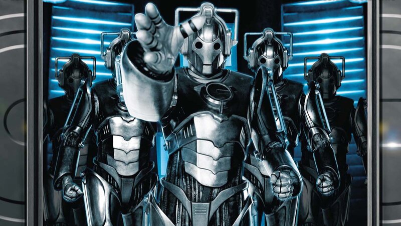 Cyborg Soldiers in Armor