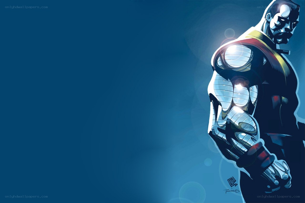 cyborg superhero character