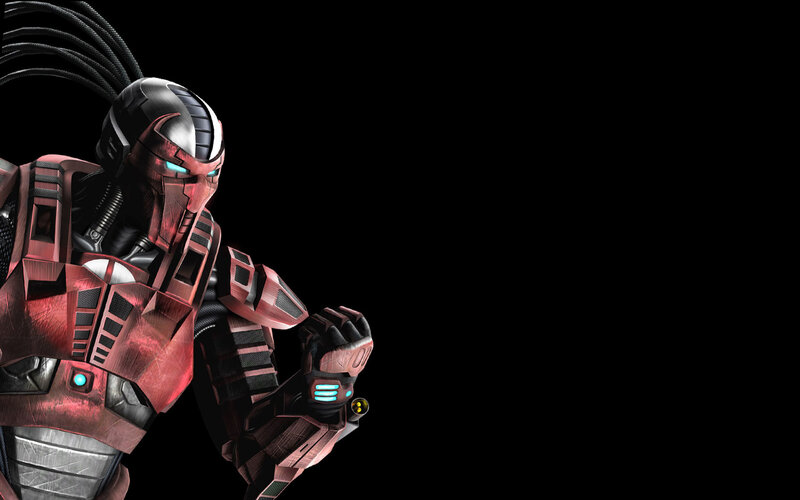 cyborg warrior character