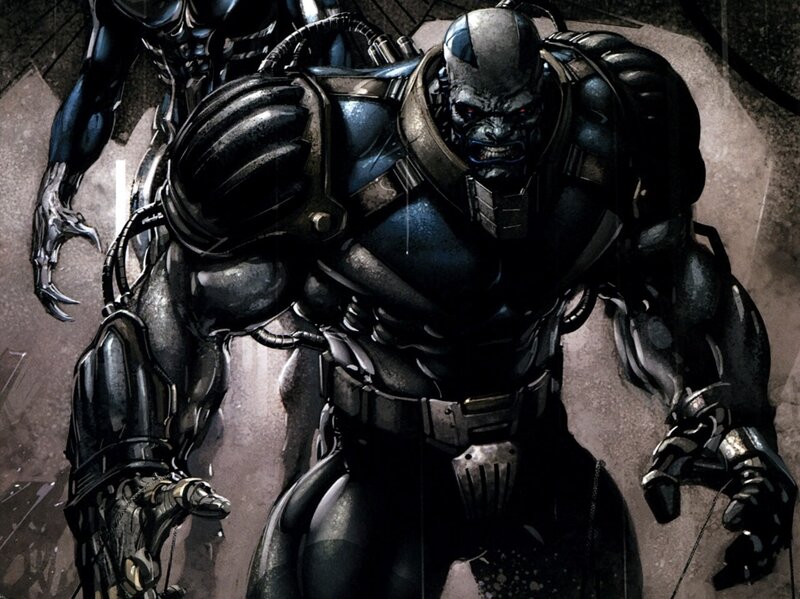 Cyborg Warrior in Armor — Black