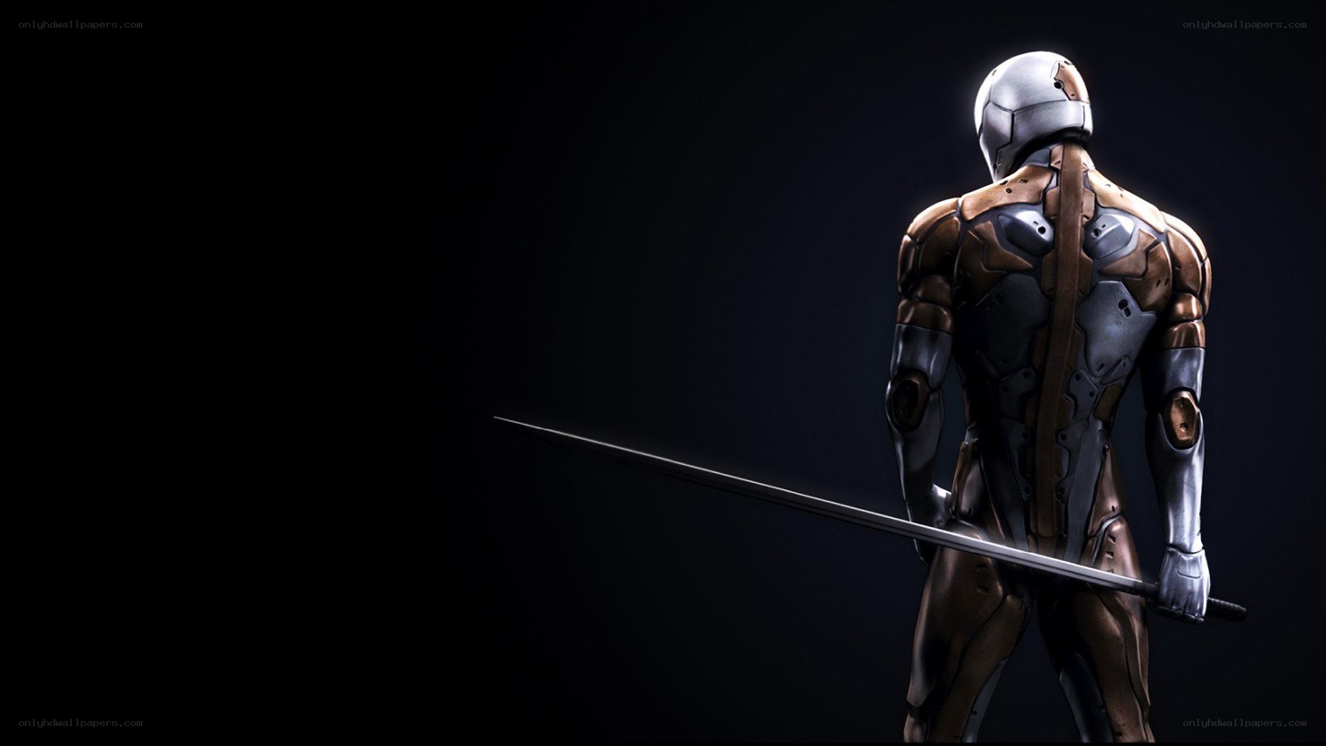 cyborg warrior with sword