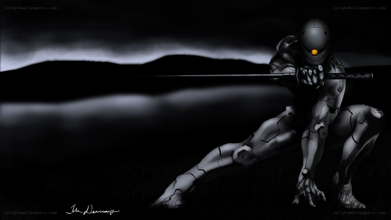 cyborg warrior with sword