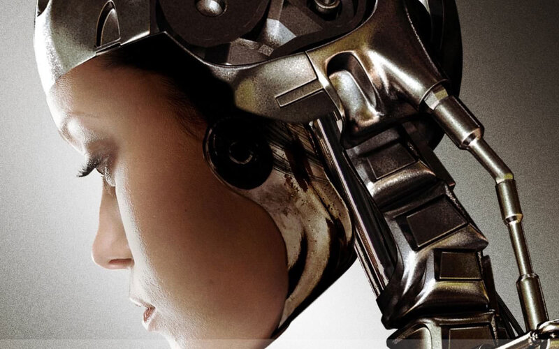 cyborg woman profile