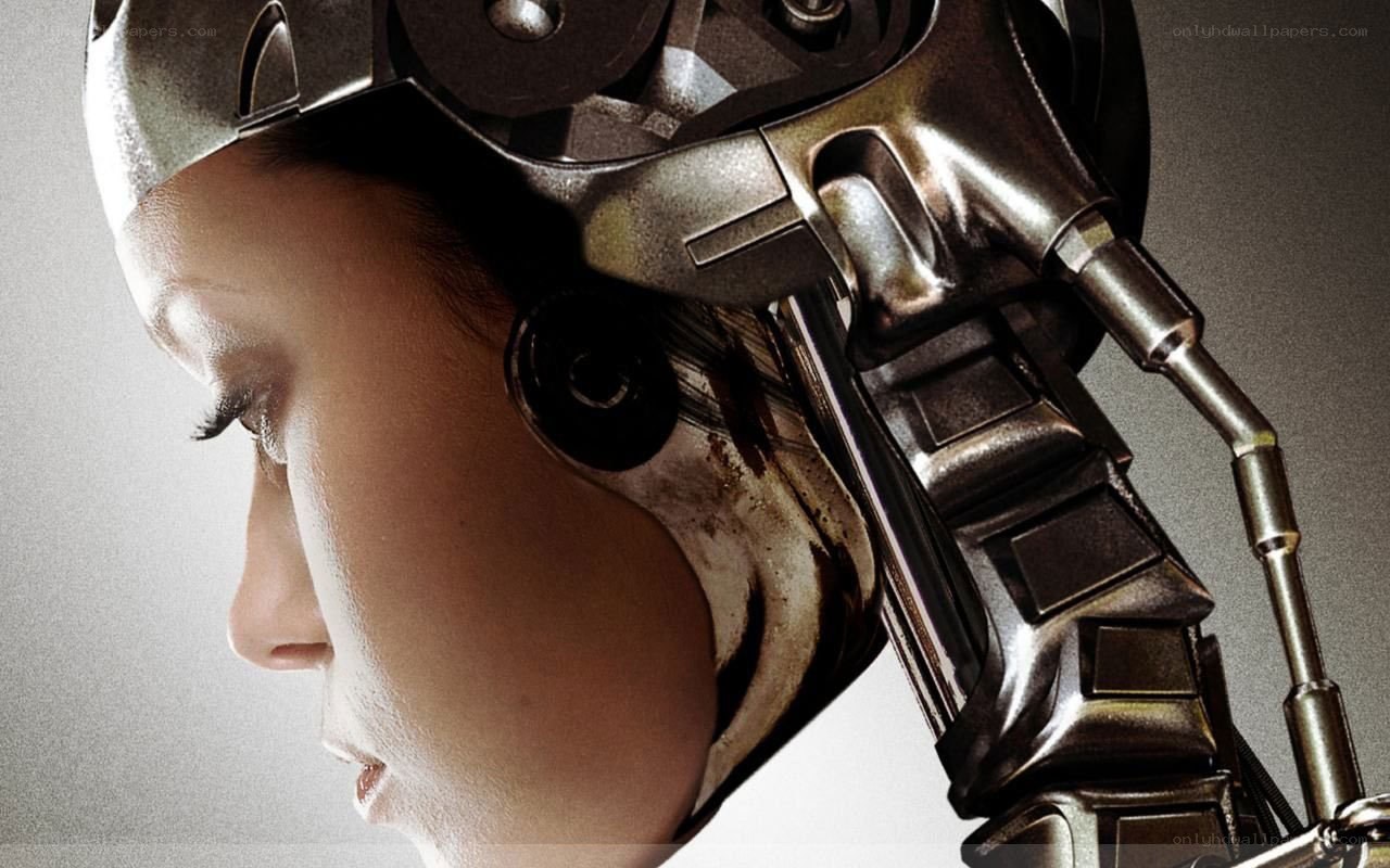 cyborg woman profile