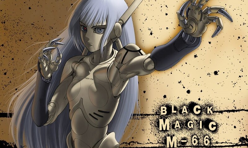 Cyborg Woman with Claws — Gray