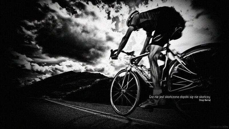 cyclist on a road