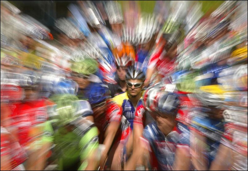 Cyclists in a Pack