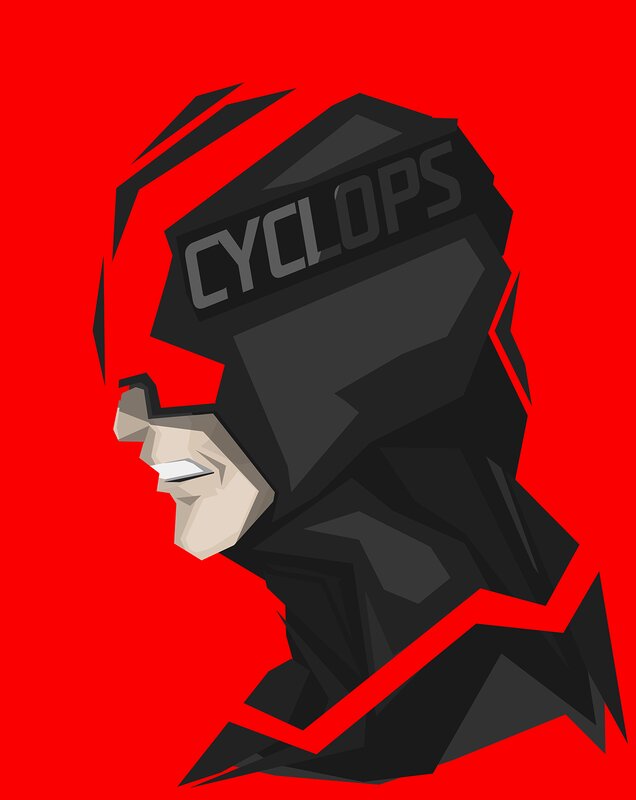 Cyclops Character — Red