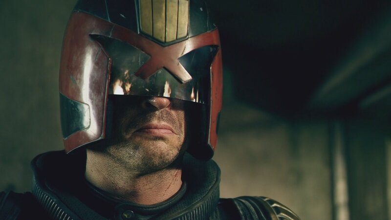 Cyclops in helmet