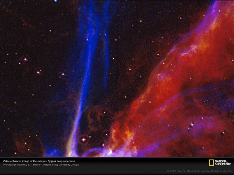 Cygnus Loop supernova remnant
