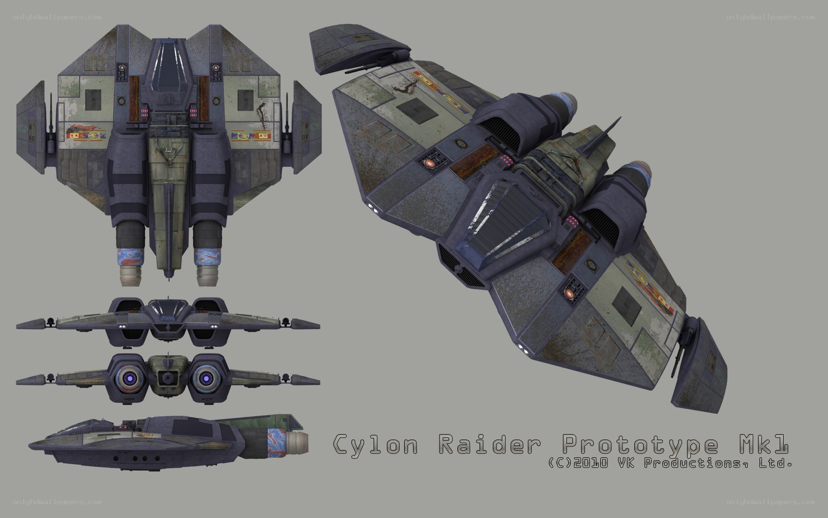Cylon Raider Prototype Mk1