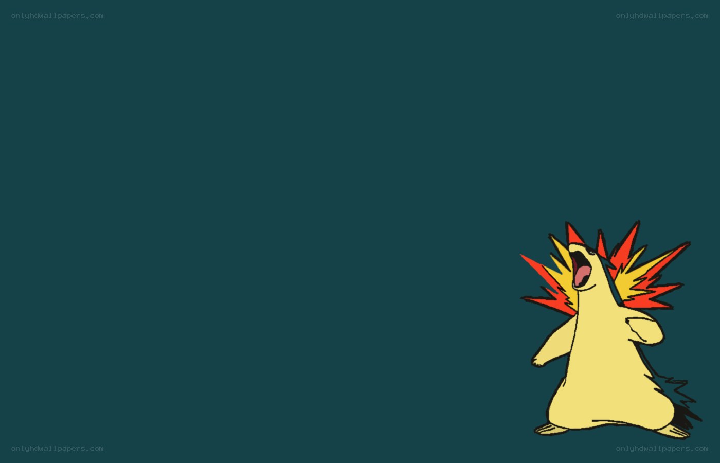 Cyndaquil character illustration