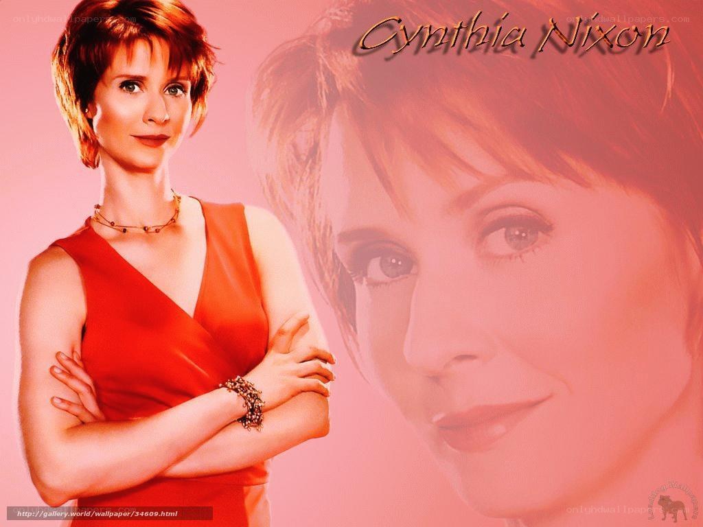 Cynthia Nixon portrait
